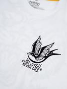 MANTO jiu jitsu never dies tshirt - white